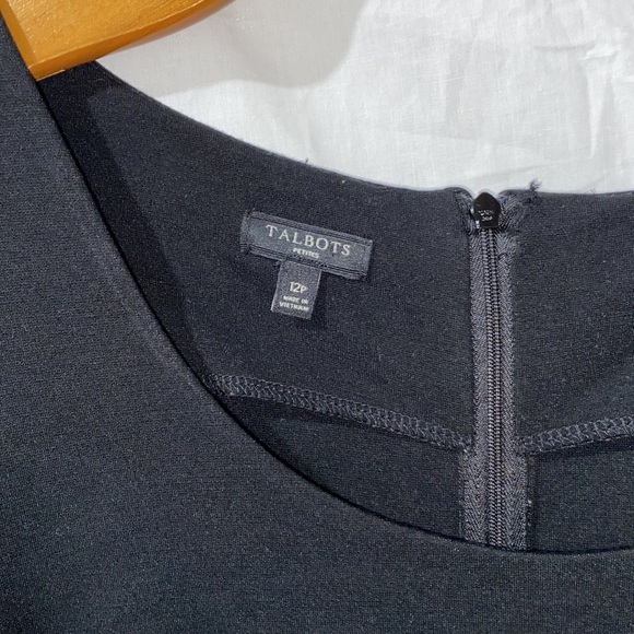 Talbot 12P Black Dress - Picture 2 of 6